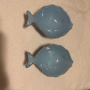 Italian Vietri Fish Bowls - small